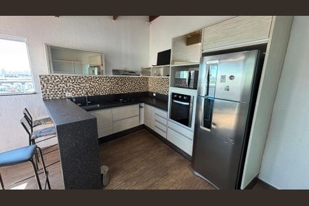 Apartamento à venda com 134m², 2 quartos e 1 vagaCobertura - Cozinha