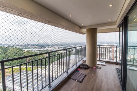 Varanda de apartamento à venda com 1 quarto, 120m² em Centro Comercial Jubran, Barueri
