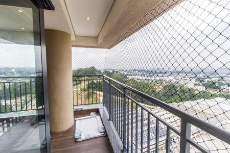 Varanda de apartamento à venda com 1 quarto, 120m² em Centro Comercial Jubran, Barueri