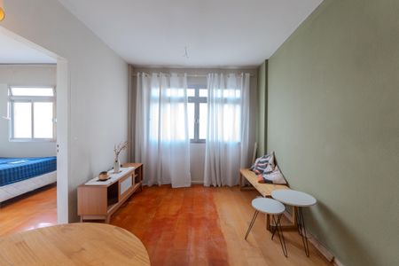 Sala de apartamento para alugar com 1 quarto, 41m² em Bela Vista, São Paulo