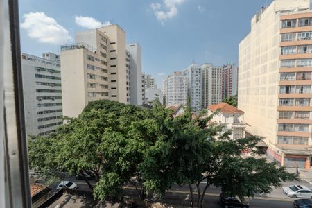 Vista da Sala de apartamento para alugar com 1 quarto, 41m² em Bela Vista, São Paulo