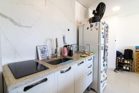 Cozinha de kitnet/studio à venda com 1 quarto, 46m² em Centro, Campinas