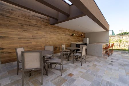 Studio à venda com 46m², 1 quarto e 1 vaga Studio à venda com 46m², 1 quarto e 1 vagaÁrea comum - Churrasqueira