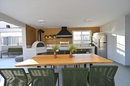 Studio para alugar com 36m², 1 quarto e sem vagaChurrasqueira