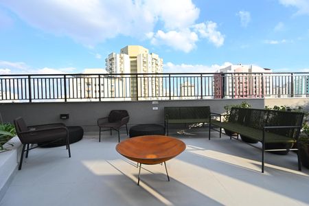 Studio para alugar com 36m², 1 quarto e sem vagaChurrasqueira