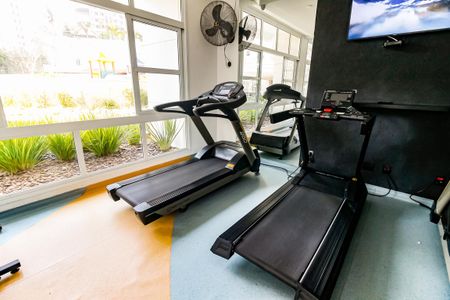 Apartamento à venda com 67m², 2 quartos e 2 vagasÁrea comum - Academia