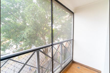 Sacada da Sala de apartamento para alugar com 2 quartos, 79m² em Chácara Inglesa, São Paulo