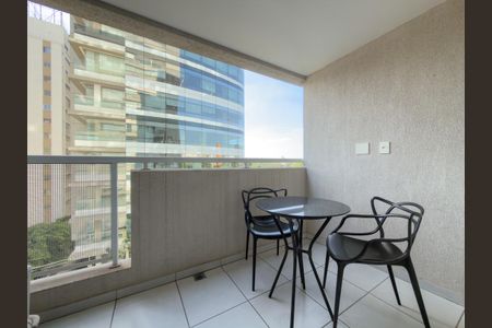 Studio para alugar com 24m², 1 quarto e 1 vagaVaranda