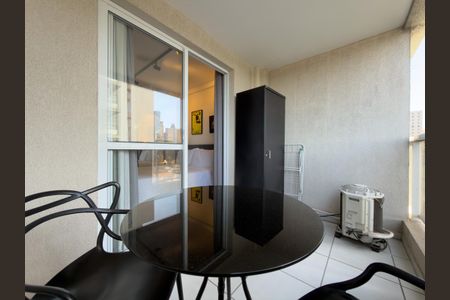 Studio para alugar com 24m², 1 quarto e 1 vagaVaranda