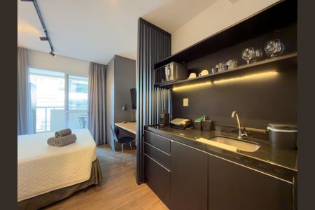 Studio para alugar com 24m², 1 quarto e 1 vagaStudio