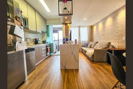 Sala de apartamento à venda com 2 quartos, 55m² em Santo Amaro, São Paulo