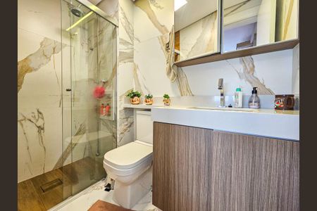 Apartamento à venda com 55m², 2 quartos e 1 vagaBanheiro da Suíte