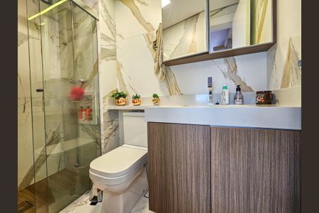 Apartamento à venda com 55m², 2 quartos e 1 vagaBanheiro da Suíte