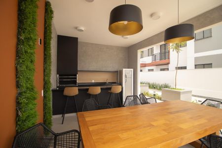 Apartamento à venda com 38m², 1 quarto e 1 vagaÁrea comum - Churrasqueira