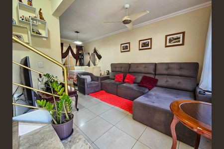 Sala de casa de condomínio à venda com 3 quartos, 135m² em Jardim São Luís, São Paulo