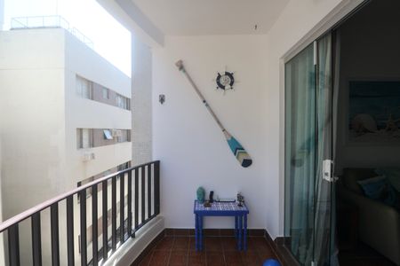 Varanda de apartamento para alugar com 1 quarto, 65m² em Tortuga, Guarujá