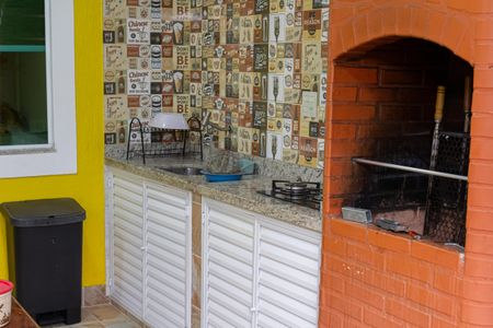 Casa de condomínio para alugar com 360m², 3 quartos e 2 vagasChurrasqueira
