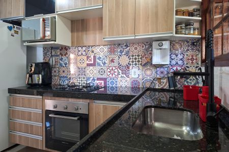 Casa de condomínio à venda com 120m², 2 quartos e 1 vagaCozinha