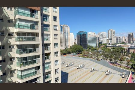 Vista da Sacada de kitnet/studio à venda com 1 quarto, 24m² em Vila Cordeiro, São Paulo