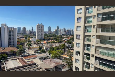 Vista da Sacada de kitnet/studio à venda com 1 quarto, 24m² em Vila Cordeiro, São Paulo