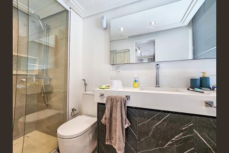 Apartamento para alugar com 70m², 1 quarto e 1 vaga Apartamento para alugar com 70m², 1 quarto e 1 vagaBanheiro da Suíte