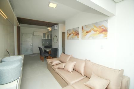 Sala de apartamento à venda com 2 quartos, 55m² em Parque das Nações, Santo André