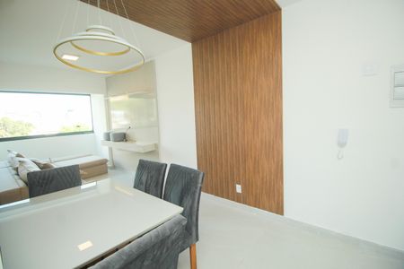 Sala de Jantar de apartamento à venda com 2 quartos, 55m² em Parque das Nações, Santo André