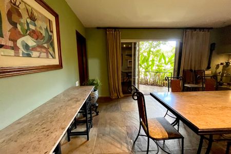 Sala de jantar de casa à venda com 4 quartos, 500m² em Gávea, Rio de Janeiro