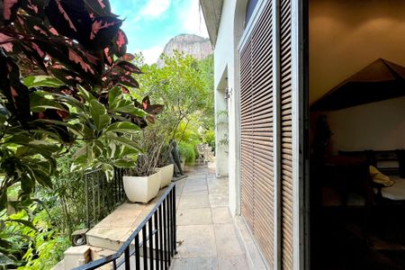Varanda da Sala de casa à venda com 4 quartos, 500m² em Gávea, Rio de Janeiro