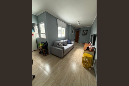 Sala de apartamento à venda com 2 quartos, 100m² em Vila Vilma, Santo André