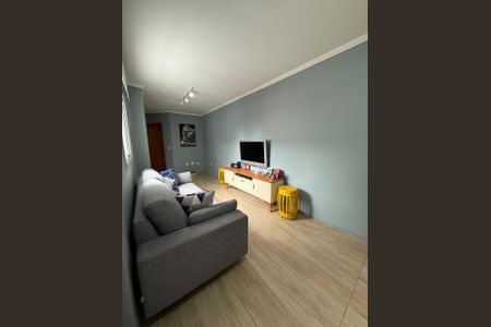 Sala de apartamento à venda com 2 quartos, 100m² em Vila Vilma, Santo André