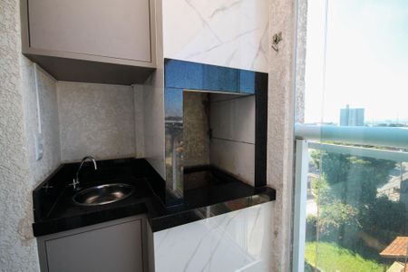 Varanda Gourmet de apartamento para alugar com 2 quartos, 59m² em Jardim Marilu, Cotia