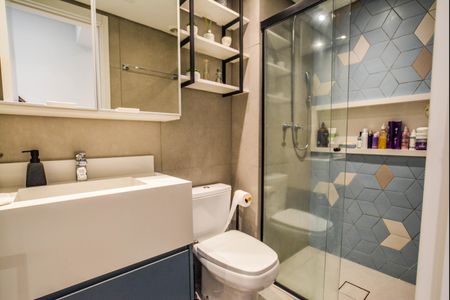 Apartamento à venda com 83m², 3 quartos e 2 vagasBanheiro Social