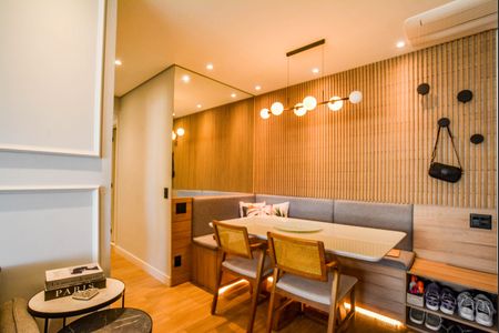 Sala de apartamento à venda com 3 quartos, 83m² em Vila Assunção, Santo André