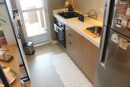 Apartamento à venda com 62m², 2 quartos e 1 vagaCozinha e Área de Serviço