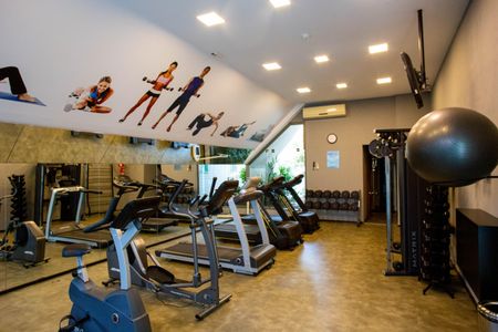 Studio para alugar com 40m², 1 quarto e 1 vagaÁrea comum - Academia