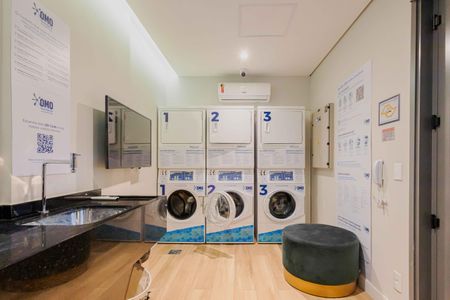 Studio à venda com 29m², 1 quarto e 1 vagaLavanderia