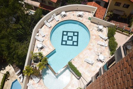 Apartamento para alugar com 40m², 1 quarto e 1 vagaPiscina