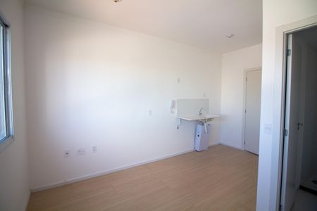 Sala / quarto - Studio de kitnet/studio para alugar com 1 quarto, 17m² em Santo Amaro, São Paulo