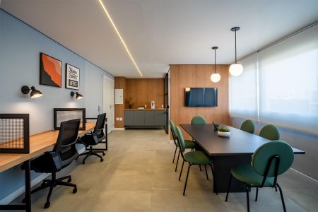 Apartamento para alugar com 24m², 1 quarto e sem vaga Apartamento para alugar com 24m², 1 quarto e sem vagaCoworking