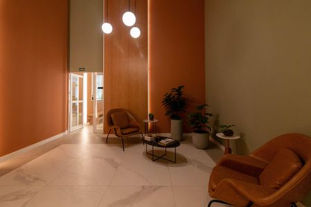 Apartamento para alugar com 24m², 1 quarto e sem vaga Apartamento para alugar com 24m², 1 quarto e sem vagaHall social