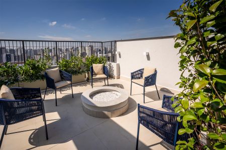 Apartamento para alugar com 24m², 1 quarto e sem vaga Apartamento para alugar com 24m², 1 quarto e sem vagaVaranda Gourmet