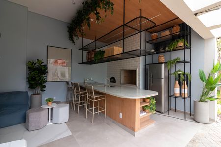 Apartamento para alugar com 24m², 1 quarto e sem vaga Apartamento para alugar com 24m², 1 quarto e sem vagaÁrea comum - Churrasqueira