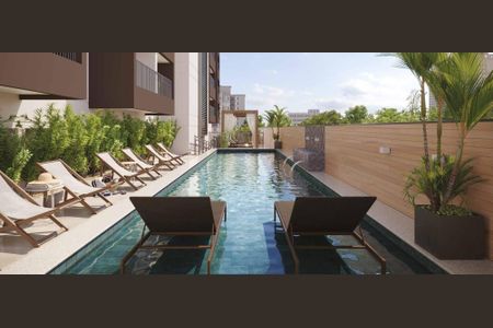 Apartamento para alugar com 24m², 1 quarto e sem vaga Apartamento para alugar com 24m², 1 quarto e sem vagaÁrea comum - Piscina