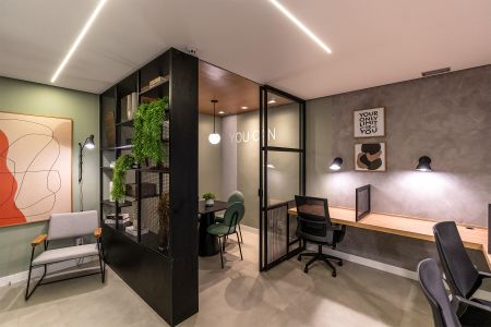 Apartamento para alugar com 24m², 1 quarto e sem vaga Apartamento para alugar com 24m², 1 quarto e sem vagaCoworking