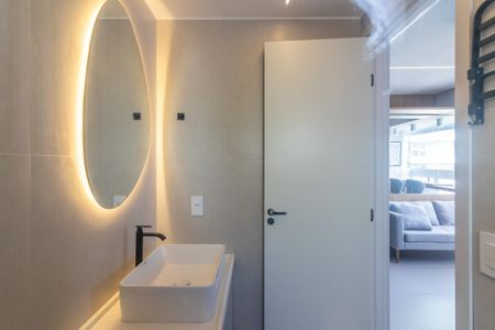 Apartamento para alugar com 24m², 1 quarto e sem vaga Apartamento para alugar com 24m², 1 quarto e sem vagaBanheiro