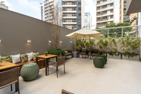 Apartamento para alugar com 24m², 1 quarto e sem vaga Apartamento para alugar com 24m², 1 quarto e sem vagaTerraço Festas