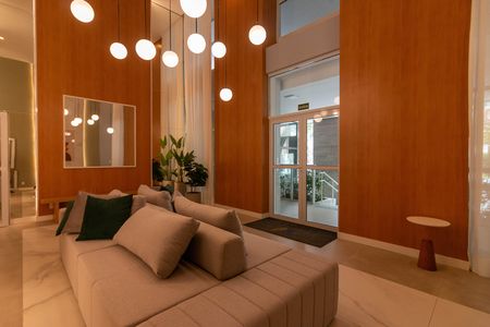 Apartamento para alugar com 24m², 1 quarto e sem vaga Apartamento para alugar com 24m², 1 quarto e sem vagaHall social