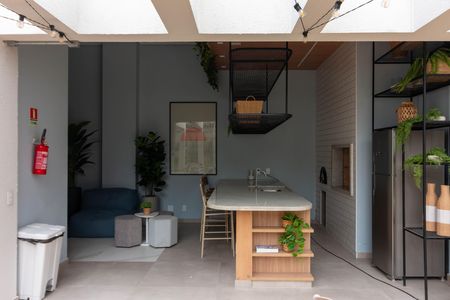 Apartamento para alugar com 24m², 1 quarto e sem vaga Apartamento para alugar com 24m², 1 quarto e sem vagaÁrea comum - Churrasqueira