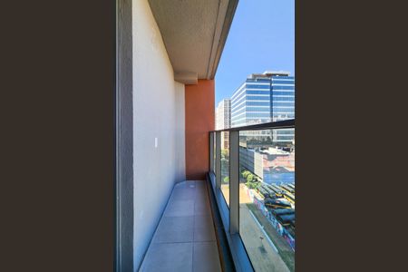 Varanda  de apartamento à venda com 2 quartos, 45m² em Santo Cristo, Rio de Janeiro